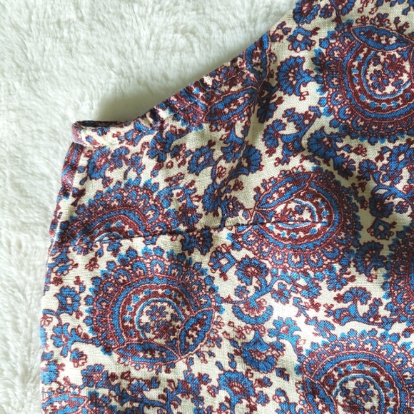 J. Crew Fleur Top in Floral Linen, Size Large - Picture 10 of 13